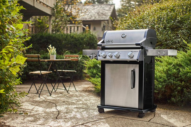 Weber Spirit SP-335 3-Burner BBQ in Stainless Steel with Sear Station & Side Burner