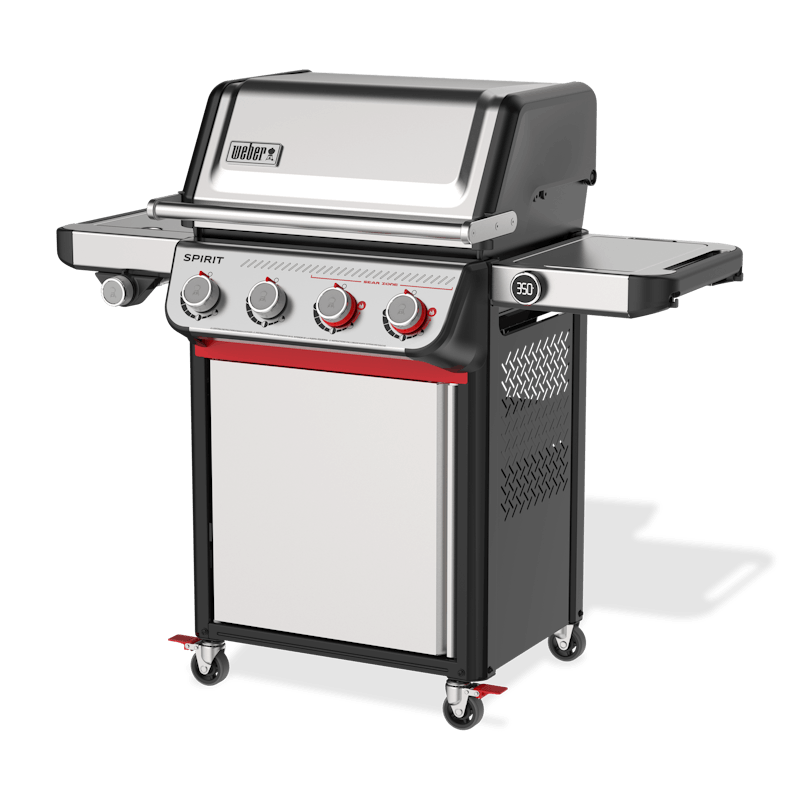 Weber Spirit SP-435 4-Burner Gas Grill with Sear Zone & Side Burner