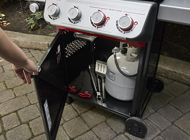 Weber Spirit SP-435 4-Burner Gas Grill with Sear Zone & Side Burner