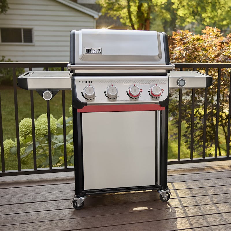 Weber Spirit SP-435 4-Burner Gas Grill with Sear Zone & Side Burner
