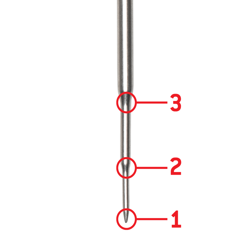 Weber Wired Food Probe for Searwood/Summit (Triple Sensor)