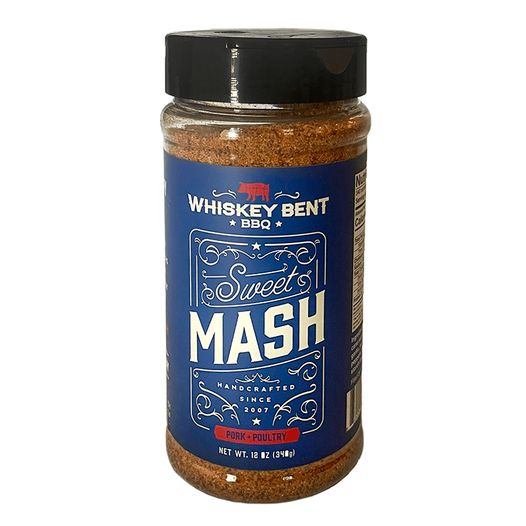 Whiskey Bent BBQ The Sweet Mash Dry Rub (12oz)