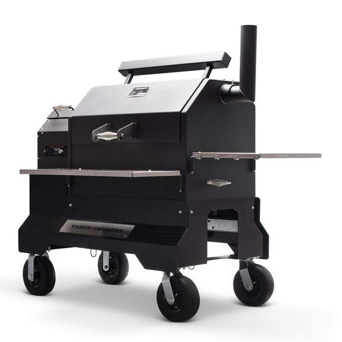 Yoder YS640s with Competition Cart Pellet Smoker & Grill with WiFi
